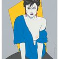 Patrick Nagel — Без названия, "Плейбой", декабрь 1983, изображение 1