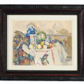 Paul Cézanne — Морт природы в горшочке с молоком, дыней и сахаром, изображение 2