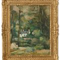 Paul Cézanne — Дома по соседству, в Понтуазе, изображение 2