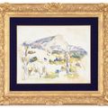 Paul Cézanne — Гора Сент-Виктуар вю де Лувс, изображение 2