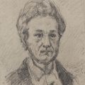 Paul Cézanne — Портрет месье Шоке (слева направо); Этюд о человеке (справа налево), изображение 1