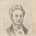 Paul Cézanne — Портрет месье Шоке (спереди); Этюд человека (сзади), изображение 1