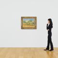 Paul Cézanne — Дом Бельвю и голубятни, изображение 3