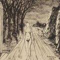 Paul Delvaux — Объятия, изображение 6