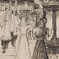 Paul Delvaux — Этюд для фильма "Конец путешествия" (1968), изображение 3