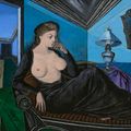 Paul Delvaux — Женская задница (Ла лампе), изображение 1