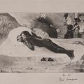 Paul Gauguin — Манао Тупапау, из оригинального Л'Эстампа, изображение 1