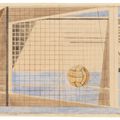 Paul Nash — Двустороннее исследование на тему "Футболисты предпочитают ракушки", изображение 1