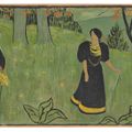 Paul Sérusier — Променад дю Диманш (Черный халат), изображение 2