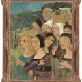 Paul Sérusier — Фрагмент декора, тет-а-тет при распределении пентаклей, изображение 2