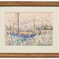 Paul Signac — Конкарно. Тонье в порту, изображение 2