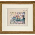 Paul Signac — Авиньон. Званый вечер (Папский замок), изображение 2