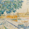Paul Signac — Сена в Аньере, изображение 1