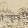 Paul Signac — Париж. Прохожий среди искусств, изображение 1