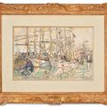 Paul Signac — Сен-Мало, набережная Летты, изображение 2
