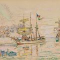Paul Signac — Сен-Мало. Лес Терреневас, изображение 1