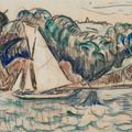 Paul Signac — Вуаль-навигатор в ле-Трие, изображение 1