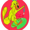 Peter Saul — Винсент Ван Дог, изображение 1