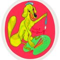 Peter Saul — Винсент Ван Дог, изображение 2