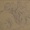 Pierre Bonnard — Беседа (прямая); Тет-а-тет (обратная сторона), изображение 1