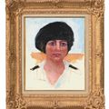 Pierre Bonnard — Тет-а-тет с женщиной в черном, мадам Люсьен Дюпюи де Френель (этюд), изображение 2