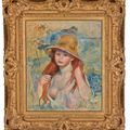 Pierre-Auguste Renoir — Молодая девушка во вводной части платья, изображение 4