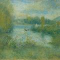 Pierre-Auguste Renoir — Маленькие бюстгальтеры на берегу Сены в Аржантее, изображение 1