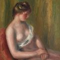 Pierre-Auguste Renoir — Женская осанка, изображение 1