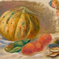 Pierre-Auguste Renoir — Композиция с дыней и томатами, изображение 1