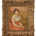 Pierre-Auguste Renoir — Женская осанка, изображение 2