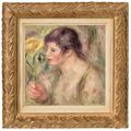 Pierre-Auguste Renoir — Женщина а-ля роза, изображение 2