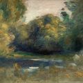 Pierre-Auguste Renoir — Деревья на границе двух стран, изображение 1