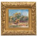 Pierre-Auguste Renoir — Пейсаж, лесные заросли - фрагмент, изображение 2