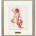 Pierre-Auguste Renoir — Женская задница (Baigneuse assise vue de dos), изображение 2