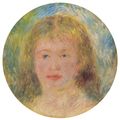Pierre-Auguste Renoir — Тет-а-тет с женщиной, Жанна Самари, изображение 1