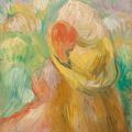 Pierre-Auguste Renoir — Маленькая девочка в желтой шапочке, изображение 1