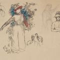 Pierre-Auguste Renoir — Этюды: Женщина в саду, изображение 1