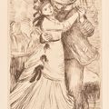 Pierre-Auguste Renoir — Танец в кампании, планш, 2е, изображение 1
