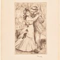 Pierre-Auguste Renoir — Танец в кампании, планш, 2е, изображение 2