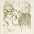 Pierre-Auguste Renoir — Две гравюры художника, изображение 3