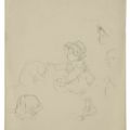 Pierre-Auguste Renoir — Этюд от души поболтать, изображение 1