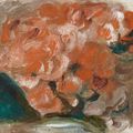 Pierre-Auguste Renoir — Гераниумы, изображение 1
