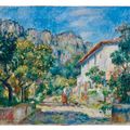 Pierre-Auguste Renoir — Ферма Маньяноск у виллы Рейно, Грасс, изображение 2