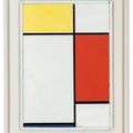 Piet Mondrian — Композиция: №. II, с желтым, красным и синим, изображение 2