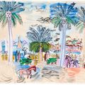 Raoul Dufy — Канны, набережная Круазетт, изображение 2