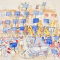 Raoul Dufy — Оркестр а-ля пианист, изображение 1