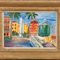 Raoul Dufy — Площадь Славы, Обелиск и музыкальный киоск, изображение 2