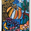 Raoul Dufy — Цитрусовый пирог (этюд к "Песне о бестии" Гийома Аполлинера), изображение 1