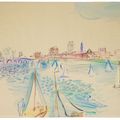 Raoul Dufy — Бостон, Вуалье-сюр-Чарльз-Ривер, изображение 1