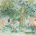 Raoul Dufy — Двор ферм, изображение 1